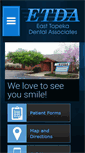 Mobile Screenshot of easttopekadental.com